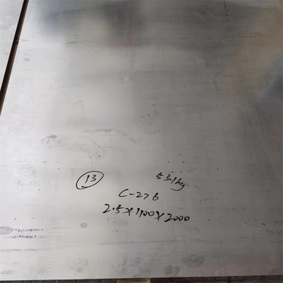 Hastelloy C276 Płyta ze stali stopowej niklu Jasny arkusz UNS 10276 8,9 g / cm3